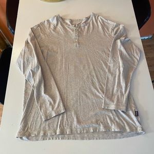 Patagonia Long-Sleeve Organic Cotton Lightweight Henley Shirt